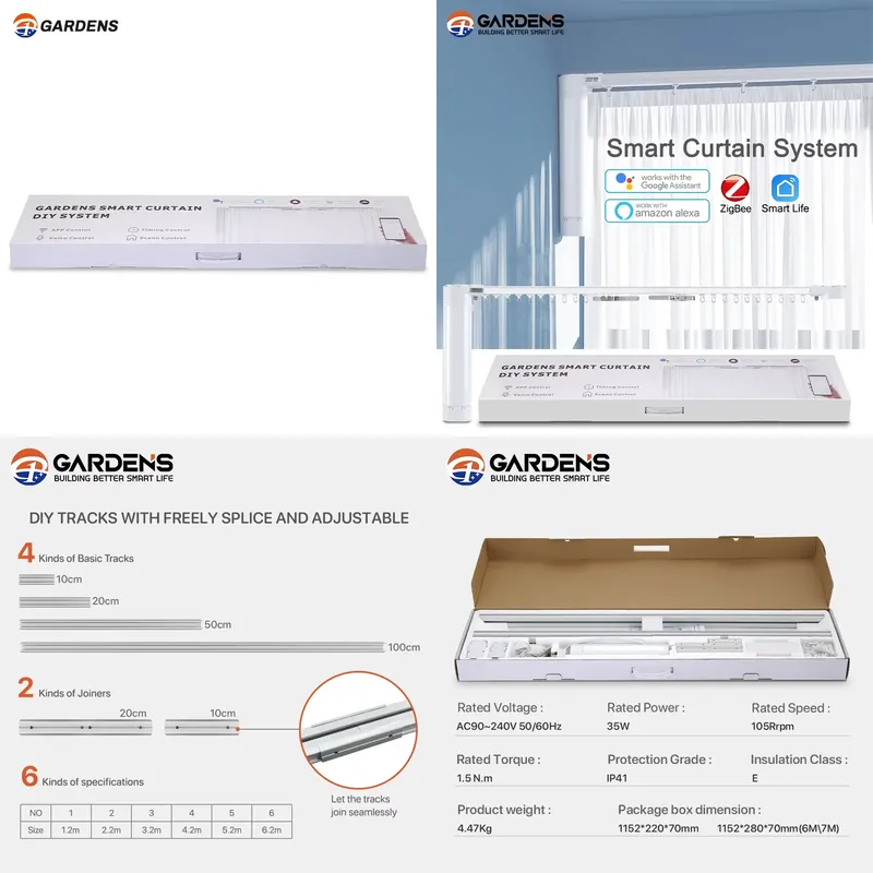 Smart Garden Offices - Garden Smart Home Office Aluminum Curtain