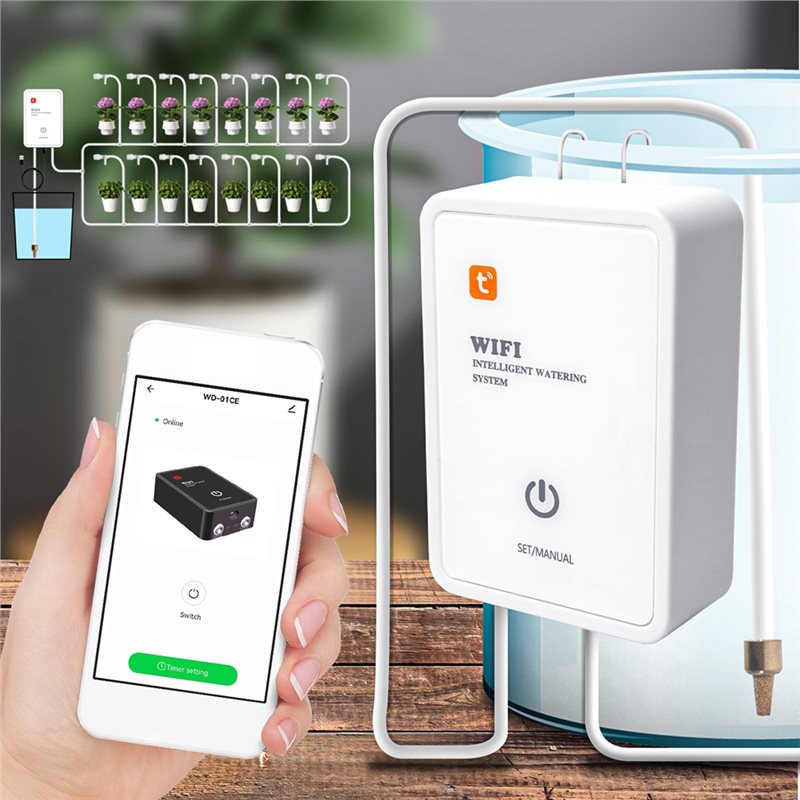 Automatic Drip Irrigation Wate - огляд і ціна Smart Garden Irrigation System