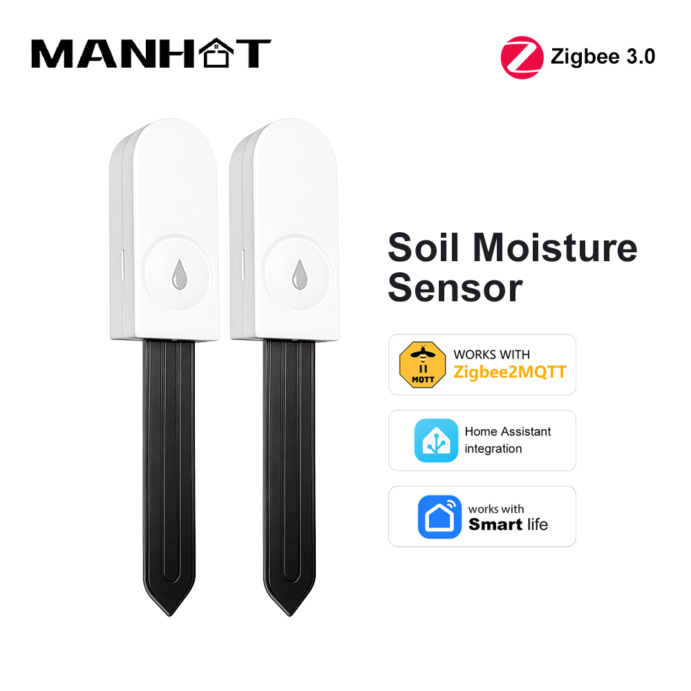 Zigbee 3.0 Soil Moisture Senso - огляд і ціна Smart Garden Irrigation System