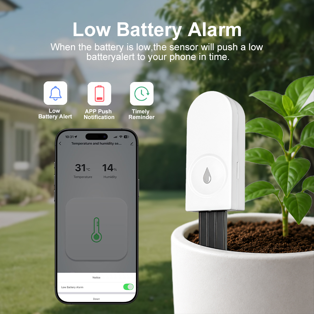 Zigbee 3.0 Soil Moisture Senso - огляд і ціна Smart Garden Irrigation System