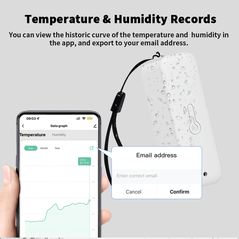 Tuya WiFi IP65 Temperature Hum - огляд і ціна Smart Garden Arduino