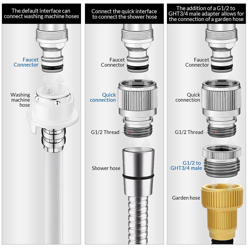Faucet Adapter Set for Garden  - огляд і ціна Smart Garden Kitchen