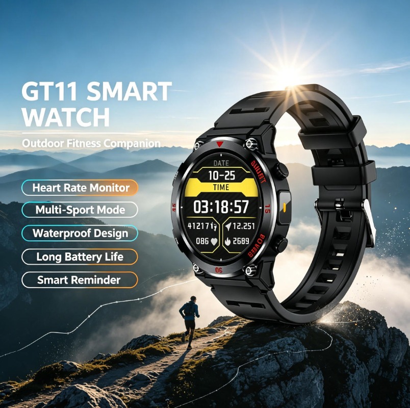 New GT11 Bluetooth Call Smart  - огляд і ціна Smart Garden Arduino