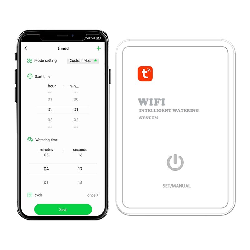 ABMR-Tuya Smart Wifi Garden Co - огляд і ціна Smart Garden Irrigation System