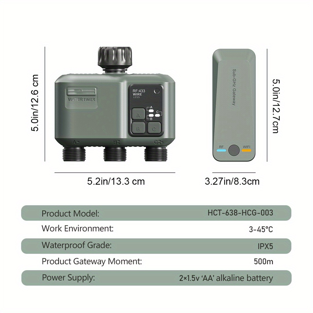 Eshico Smart Sprinkler Timer:  - огляд і ціна Smart Garden Irrigation System