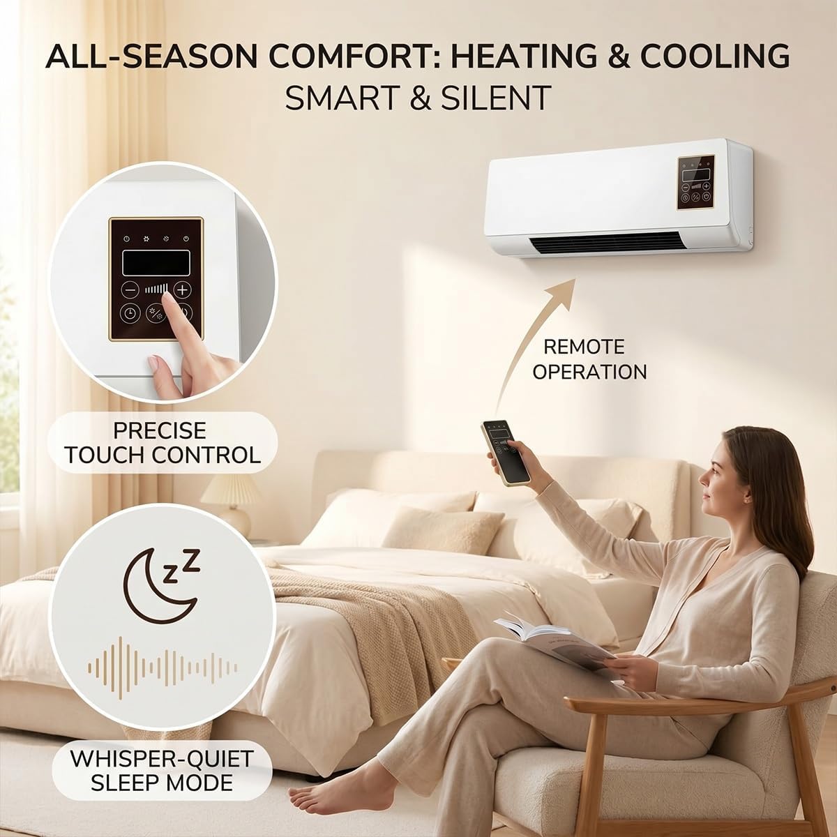 Portable Wall Mounted Air Cond - огляд і ціна Smart Garden Offices
