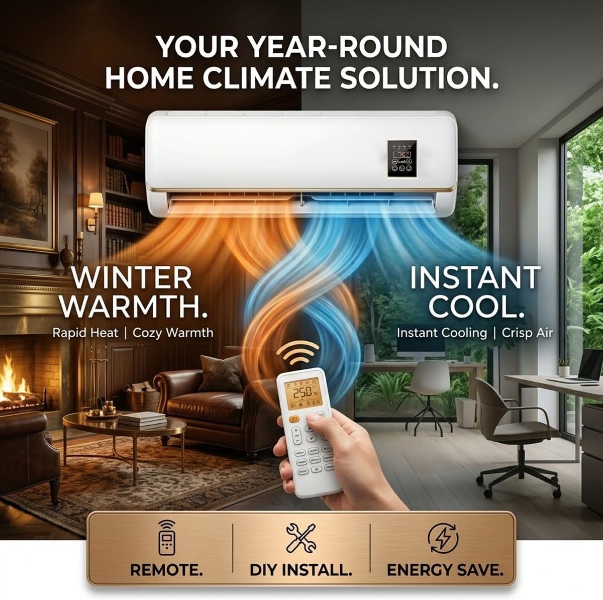 Wall Mounted Air Conditioner F - огляд і ціна Smart Garden Offices