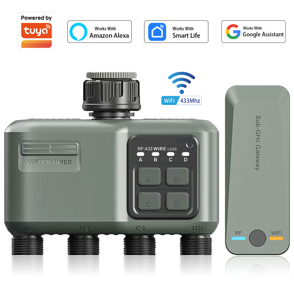 4 Outlet Programmable Water Ti - огляд і ціна Smart Garden Irrigation System