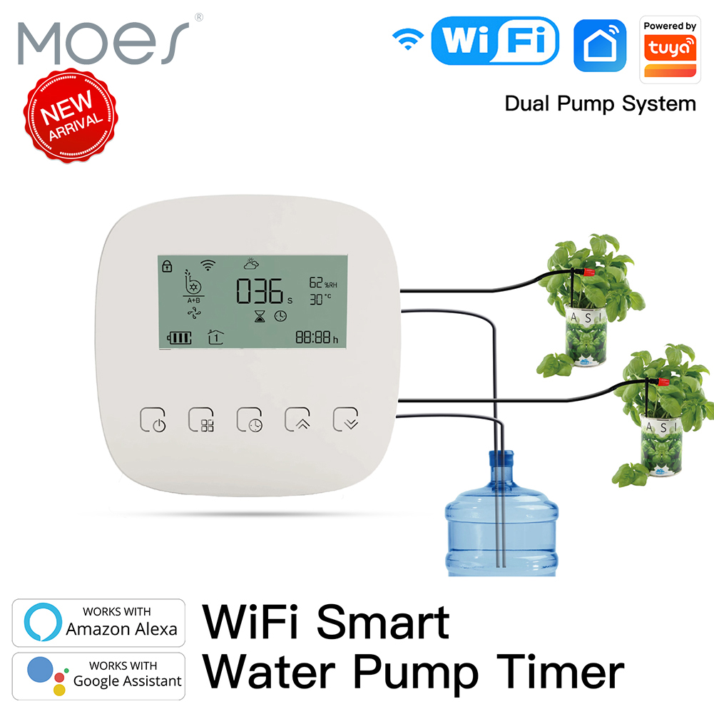 WiFi Tuya Smart Watering Machi - огляд і ціна Smart Garden Irrigation System