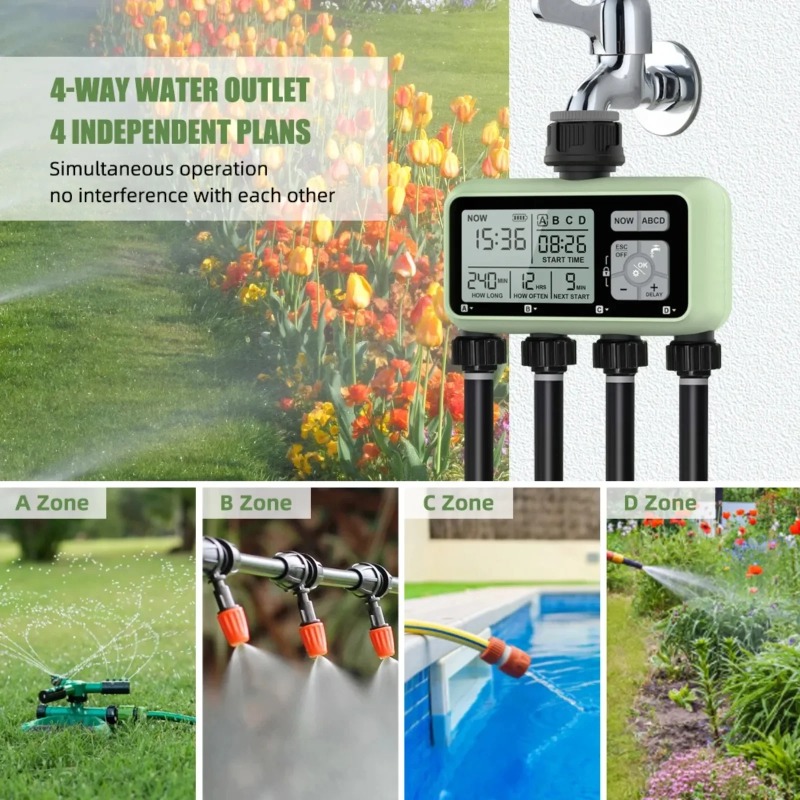 Digital Garden Watering Timer  - огляд і ціна Smart Garden Irrigation System