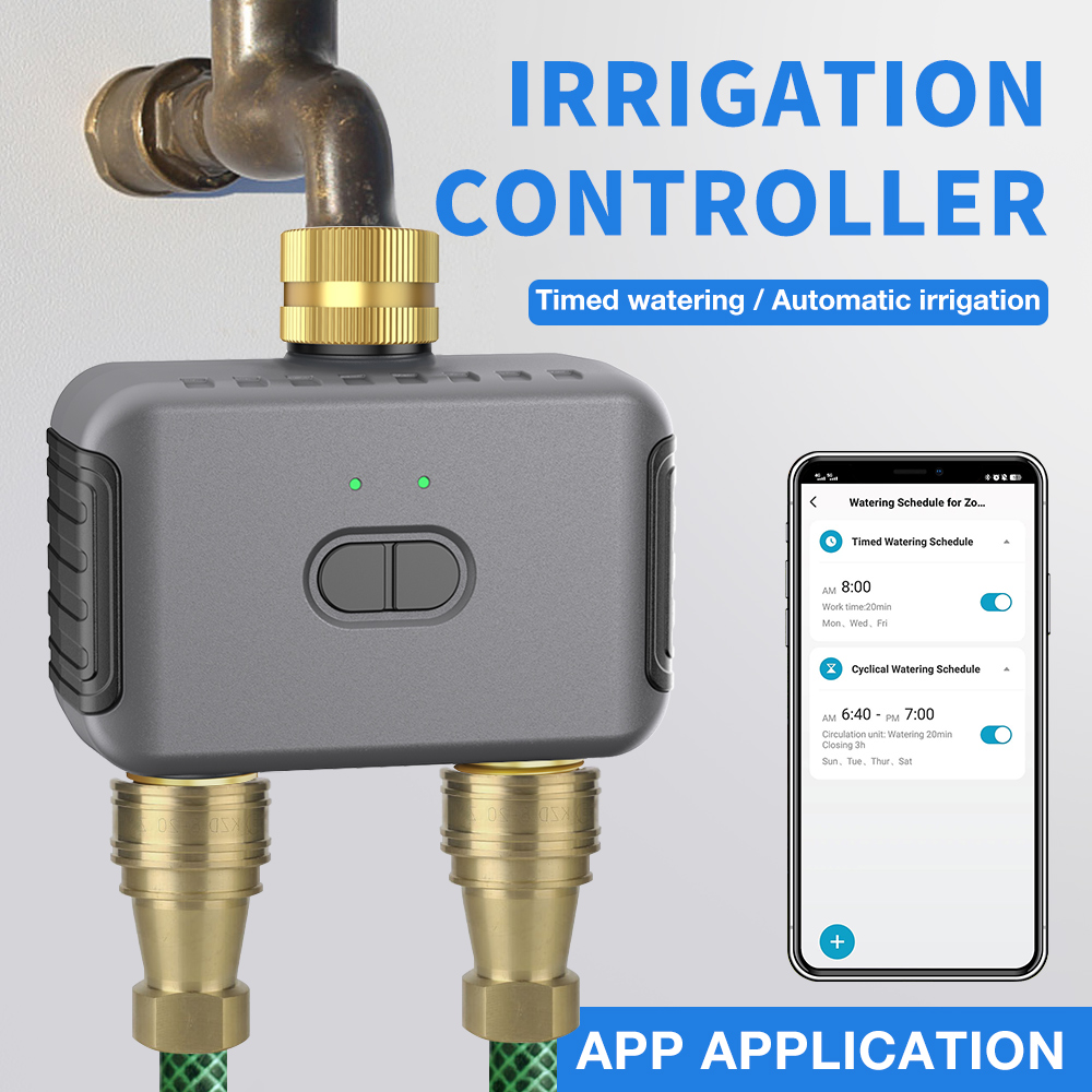Tuya 2 Zone Watering Timer Gar - огляд і ціна Smart Garden Kitchen